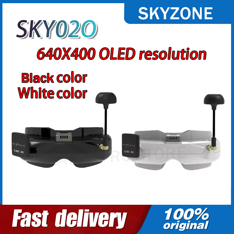 Fpv Drone Battery - แว่นตา FPV SKYZONE SKY02O OLED 5.8GHz