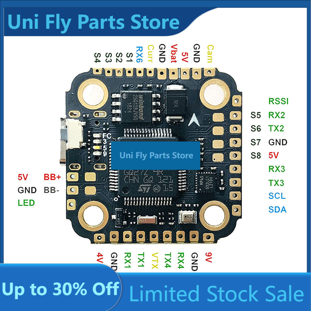 Betaflight Fc F7 - ตัวควบคุมการบิน F7 MINI MPU6500 16MB Blackbox