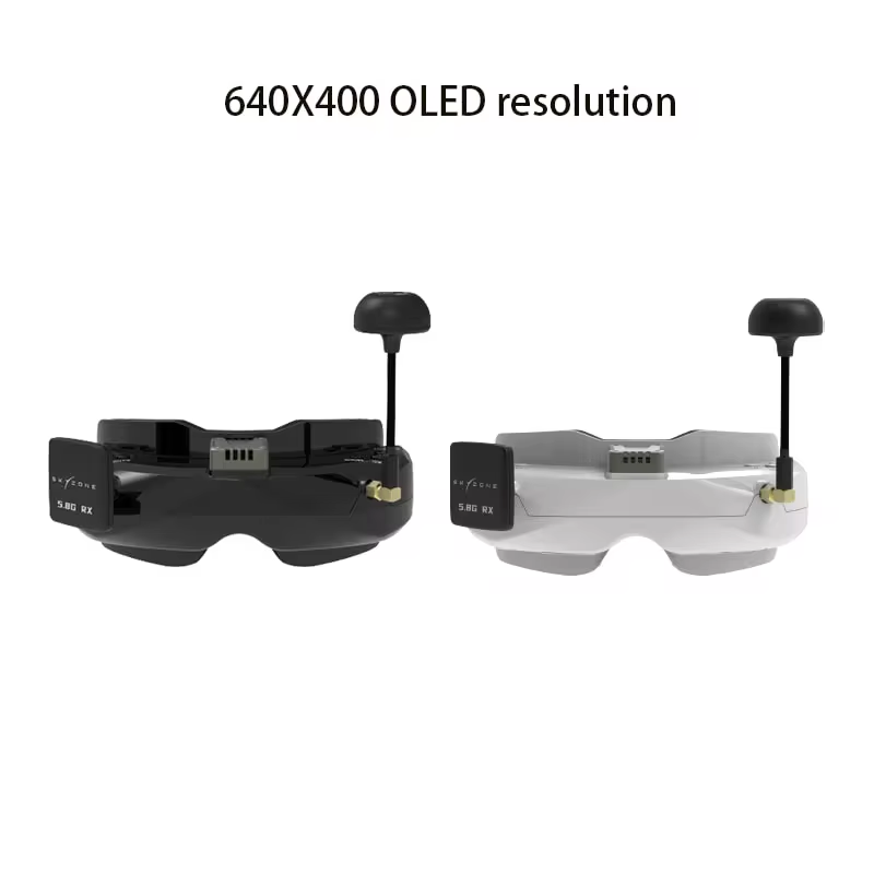 แว่นตา FPV SKYZONE SKY02O OLED - Fpv Drone Battery บทวิจารณ์และราคา