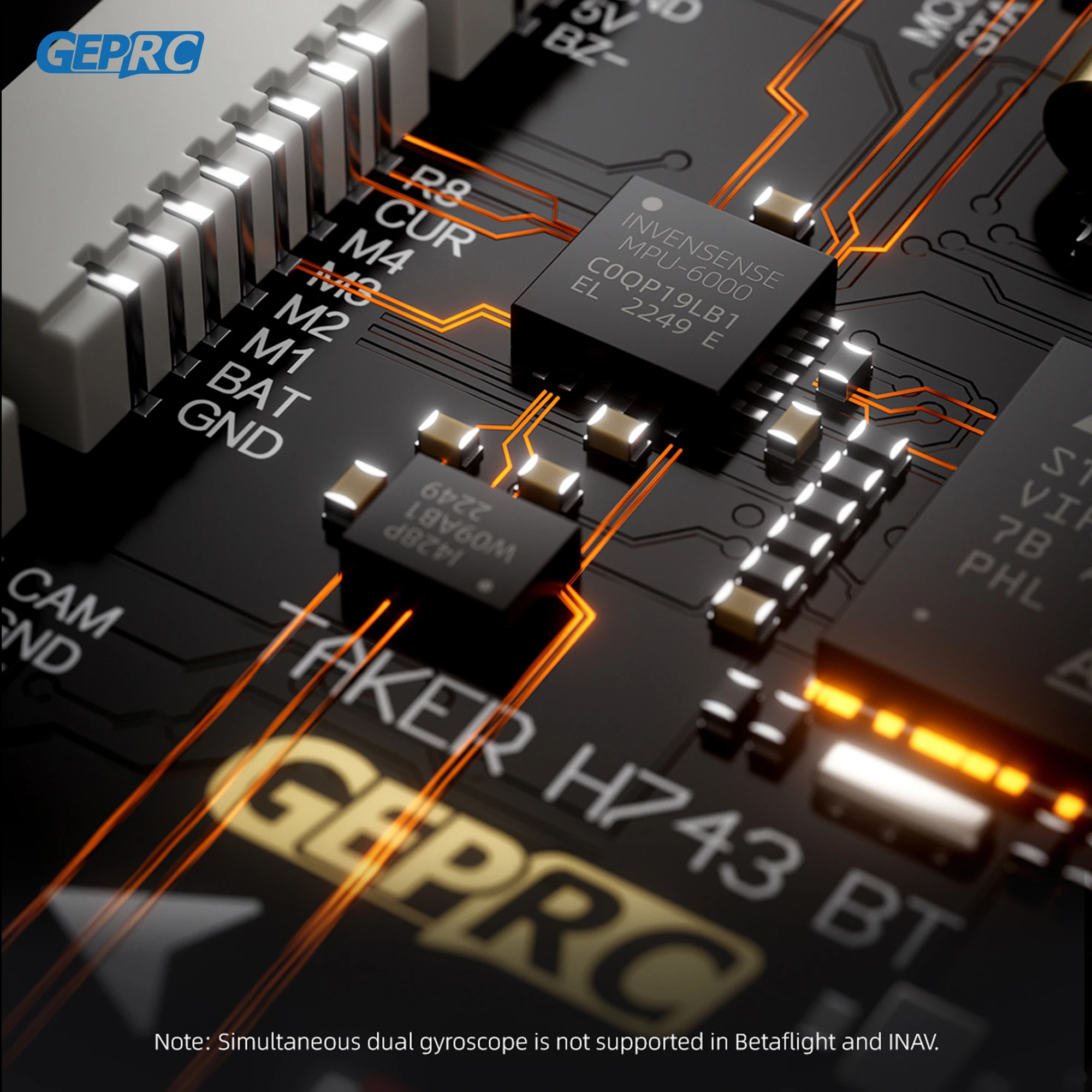 GEPRC TAKER H743 BT 32Bit 65A  - Fpv Drone Esc บทวิจารณ์และราคา