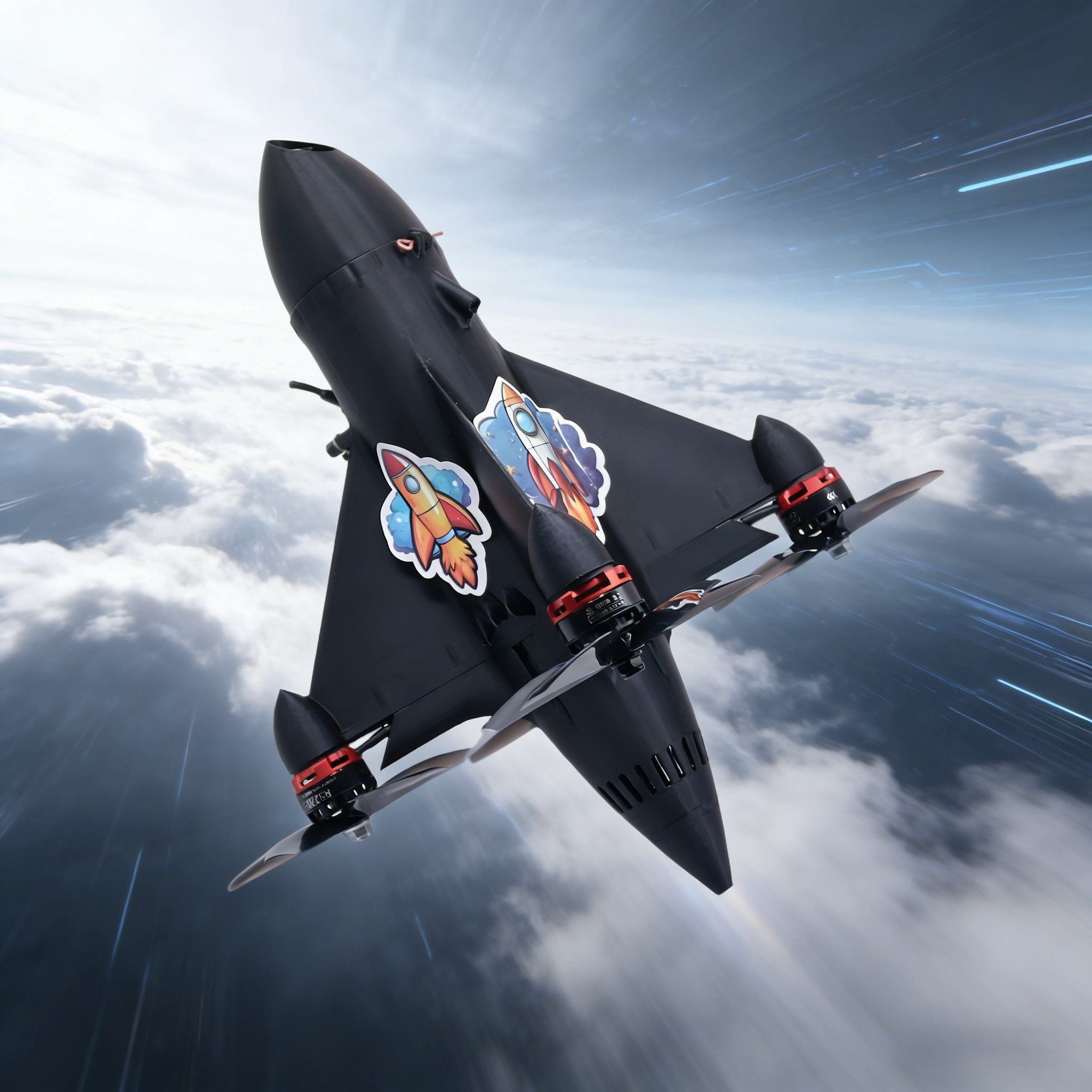 ชุดโครงเครื่องบินบังคับวิทยุ B - Fpv Drone Kit บทวิจารณ์และราคา